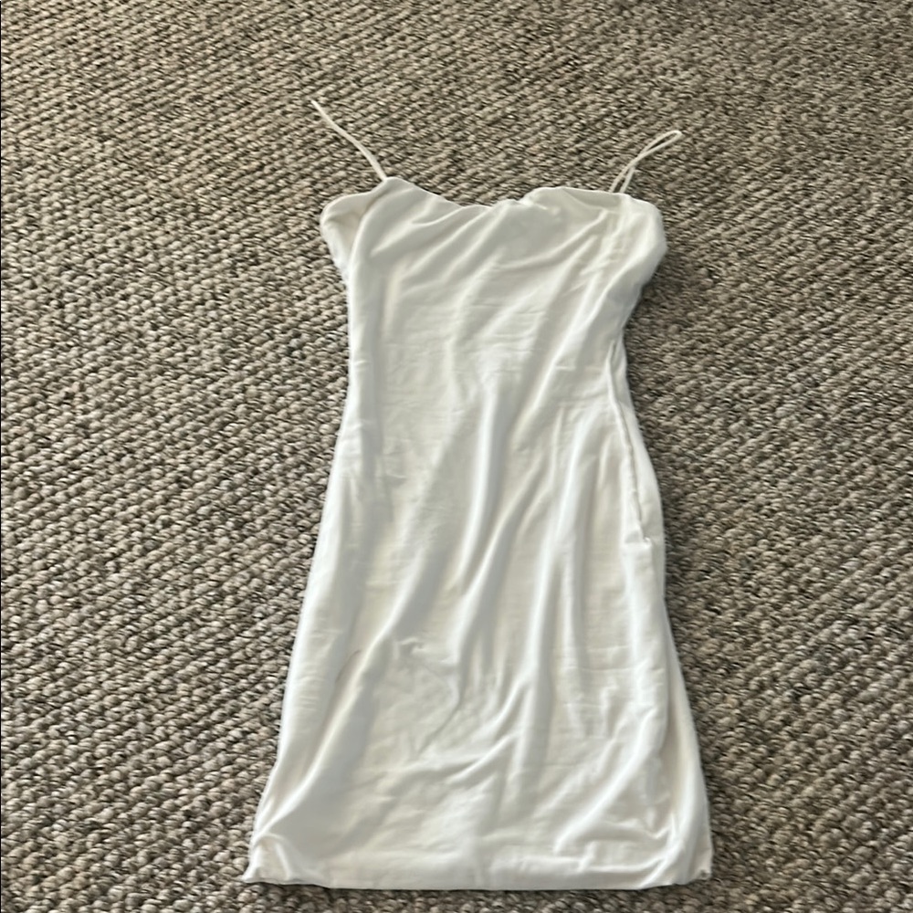 Windsor White Strapless Dress